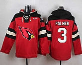 Arizona Cardinals #3 Carson Palmer Red Player Stitched Pullover NFL Hoodie,baseball caps,new era cap wholesale,wholesale hats