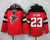 Atlanta Falcons #23 Robert Alford Red Player Stitched Pullover NFL Hoodie,baseball caps,new era cap wholesale,wholesale hats