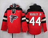 Atlanta Falcons #44 Vic Beasley Jr Red Player Stitched Pullover NFL Hoodie,baseball caps,new era cap wholesale,wholesale hats