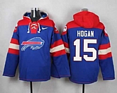 Buffalo Bills #15 Hogan Royal Blue Player Stitched Pullover NFL Hoodie,baseball caps,new era cap wholesale,wholesale hats