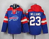 Buffalo Bills #23 Williams Royal Blue Player Stitched Pullover NFL Hoodie,baseball caps,new era cap wholesale,wholesale hats