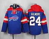 Buffalo Bills #24 Gilmore Royal Blue Player Stitched Pullover NFL Hoodie,baseball caps,new era cap wholesale,wholesale hats