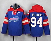 Buffalo Bills #94 Mario Williams Royal Blue Player Stitched Pullover NFL Hoodie,baseball caps,new era cap wholesale,wholesale hats