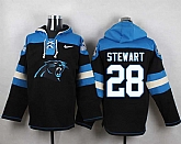 Carolina Panthers #28 Jonathan Stewart Black Player Stitched Pullover NFL Hoodie,baseball caps,new era cap wholesale,wholesale hats