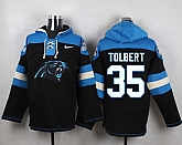 Carolina Panthers #35 Mike Tolbert Black Player Stitched Pullover NFL Hoodie,baseball caps,new era cap wholesale,wholesale hats
