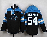 Carolina Panthers #54 Shaq Thompson Black Player Stitched Pullover NFL Hoodie,baseball caps,new era cap wholesale,wholesale hats