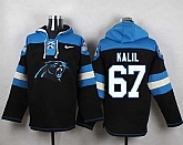 Carolina Panthers #67 Ryan Kalil Black Player Stitched Pullover NFL Hoodie,baseball caps,new era cap wholesale,wholesale hats