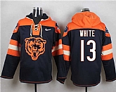 Chicago Bears #13 Kevin White Navy Blue Player Stitched Pullover NFL Hoodie,baseball caps,new era cap wholesale,wholesale hats