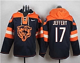 Chicago Bears #17 Alshon Jeffery Navy Blue Player Stitched Pullover NFL Hoodie,baseball caps,new era cap wholesale,wholesale hats