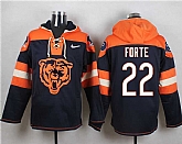 Chicago Bears #22 Matt Forte Navy Blue Player Stitched Pullover NFL Hoodie,baseball caps,new era cap wholesale,wholesale hats