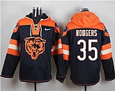 Chicago Bears #35 Jacquizz Rodgers Navy Blue Player Stitched Pullover NFL Hoodie,baseball caps,new era cap wholesale,wholesale hats