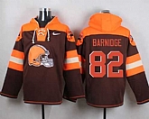 Cleveland Browns #82 Gary Barnidge Brown Player Stitched Pullover NFL Hoodie,baseball caps,new era cap wholesale,wholesale hats