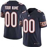 Customized Men & Women & Youth Nike Bears Navy Vapor Untouchable Player Limited Jersey,baseball caps,new era cap wholesale,wholesale hats