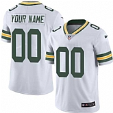 Customized Men & Women & Youth Nike Packers White Vapor Untouchable Player Limited Jersey,baseball caps,new era cap wholesale,wholesale hats