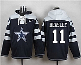 Dallas Cowboys #11 Cole Beasley Navy Blue Player Stitched Pullover NFL Hoodie,baseball caps,new era cap wholesale,wholesale hats