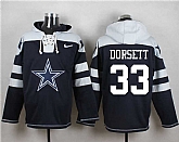 Dallas Cowboys #33 Tony Dorsett Navy Blue Player Stitched Pullover NFL Hoodie,baseball caps,new era cap wholesale,wholesale hats