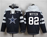 Dallas Cowboys #82 Jason Witten Navy Blue Player Stitched Pullover NFL Hoodie,baseball caps,new era cap wholesale,wholesale hats