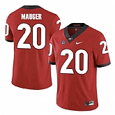 Georgia Bulldogs #20 Quincy Mauger Red College Football Jersey DingZhi,baseball caps,new era cap wholesale,wholesale hats