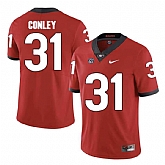 Georgia Bulldogs #31 Chris Conley Red College Football Jersey DingZhi,baseball caps,new era cap wholesale,wholesale hats