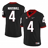 Georgia Bulldogs #4 Keith Marshall Black College Football Jersey DingZhi,baseball caps,new era cap wholesale,wholesale hats