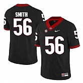 Georgia Bulldogs #56 Garrison Smith Black College Football Jersey DingZhi,baseball caps,new era cap wholesale,wholesale hats