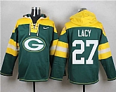 Green Bay Packers #27 Eddie Lacy Green Player Stitched Pullover NFL Hoodie,baseball caps,new era cap wholesale,wholesale hats