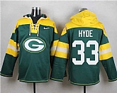 Green Bay Packers #33 Micah Hyde Green Player Stitched Pullover NFL Hoodie,baseball caps,new era cap wholesale,wholesale hats