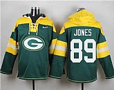 Green Bay Packers #89 James Jones Green Player Stitched Pullover NFL Hoodie,baseball caps,new era cap wholesale,wholesale hats