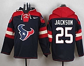 Houston Texans #25 Kareem Jackson Navy Blue Player Stitched Pullover NFL Hoodie,baseball caps,new era cap wholesale,wholesale hats