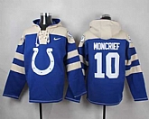 Indianapolis Colts #10 Donte Moncrief Royal Blue Player Stitched Pullover NFL Hoodie,baseball caps,new era cap wholesale,wholesale hats