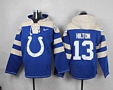Indianapolis Colts #13 T.Y. Hilton Royal Blue Player Stitched Pullover NFL Hoodie,baseball caps,new era cap wholesale,wholesale hats