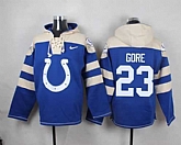 Indianapolis Colts #23 Frank Gore Royal Blue Player Stitched Pullover NFL Hoodie,baseball caps,new era cap wholesale,wholesale hats