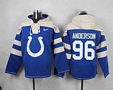 Indianapolis Colts #96 Henry Anderson Royal Blue Player Stitched Pullover NFL Hoodie,baseball caps,new era cap wholesale,wholesale hats