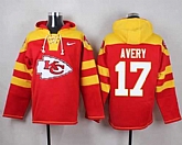Kansas City Chiefs #17 Donnie Avery Red Player Stitched Pullover NFL Hoodie,baseball caps,new era cap wholesale,wholesale hats