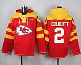 Kansas City Chiefs #2 Dustin Colquitt Red Player Stitched Pullover NFL Hoodie,baseball caps,new era cap wholesale,wholesale hats