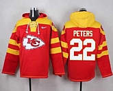 Kansas City Chiefs #22 Marcus Peters Red Player Stitched Pullover NFL Hoodie,baseball caps,new era cap wholesale,wholesale hats