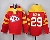 Kansas City Chiefs #29 Eric Berry Red Player Stitched Pullover NFL Hoodie,baseball caps,new era cap wholesale,wholesale hats