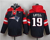 New England Patriots #19 Brandon LaFell Navy Blue Player Stitched Pullover NFL Hoodie,baseball caps,new era cap wholesale,wholesale hats