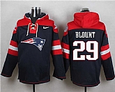 New England Patriots #29 LeGarrette Blount Navy Blue Player Stitched Pullover NFL Hoodie,baseball caps,new era cap wholesale,wholesale hats