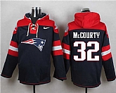 New England Patriots #32 Devin McCourty Navy Blue Player Stitched Pullover NFL Hoodie,baseball caps,new era cap wholesale,wholesale hats
