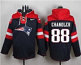 New England Patriots #88 Scott Chandler Navy Blue Player Stitched Pullover NFL Hoodie,baseball caps,new era cap wholesale,wholesale hats