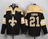 New Orleans Saints #21 Keenan Lewis Black Player Stitched Pullover NFL Hoodie,baseball caps,new era cap wholesale,wholesale hats