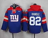 New York Giants #82 Rueben Randle Royal Blue Player Stitched Pullover NFL Hoodie,baseball caps,new era cap wholesale,wholesale hats