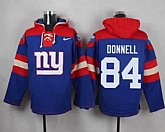 New York Giants #84 Larry Donnell Royal Blue Player Stitched Pullover NFL Hoodie,baseball caps,new era cap wholesale,wholesale hats