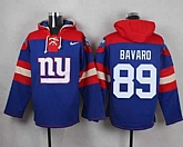 New York Giants #89 Mark Bavaro Royal Blue Player Stitched Pullover NFL Hoodie,baseball caps,new era cap wholesale,wholesale hats