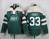 New York Jets #33 Chris Ivory Green Player Stitched Pullover NFL Hoodie,baseball caps,new era cap wholesale,wholesale hats