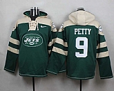 New York Jets #9 Petty Green Player Stitched Pullover NFL Hoodie,baseball caps,new era cap wholesale,wholesale hats