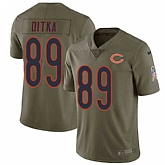 Nike Chicago Bears #89 Mike Ditka Olive Salute To Service Limited Jersey DingZhi,baseball caps,new era cap wholesale,wholesale hats