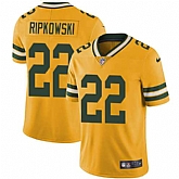 Nike Green Bay Packers #22 Aaron Ripkowski Yellow NFL Vapor Untouchable Player Limited Jersey,baseball caps,new era cap wholesale,wholesale hats