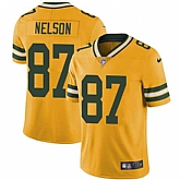 Nike Green Bay Packers #87 Jordy Nelson Yellow NFL Vapor Untouchable Player Limited Jersey,baseball caps,new era cap wholesale,wholesale hats